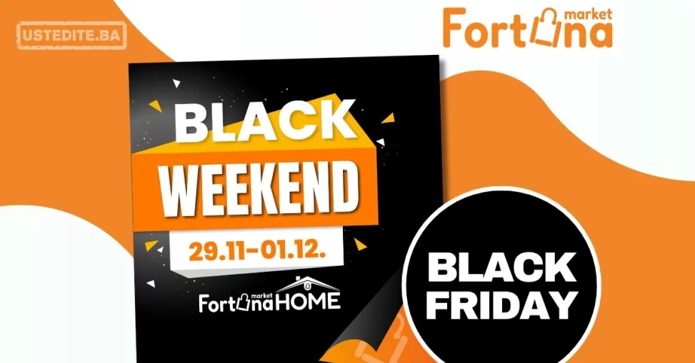 Fortuna BLACK WEEKEND 29.11-1.12.2024.