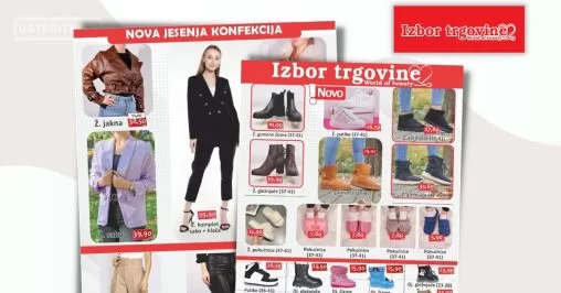 Izbor trgovine NOVO U PONUDI