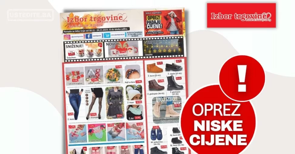 Izbor trgovine katalog 18-24.11.2023.