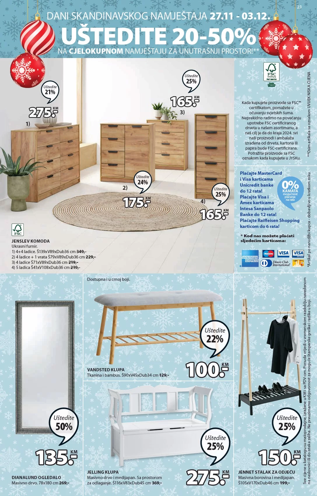 Jysk katalog 27.11-13.12.2023.