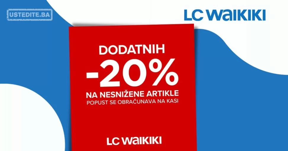 LC Waikiki SNIŽENJE do 20% 1-6.11.2023.