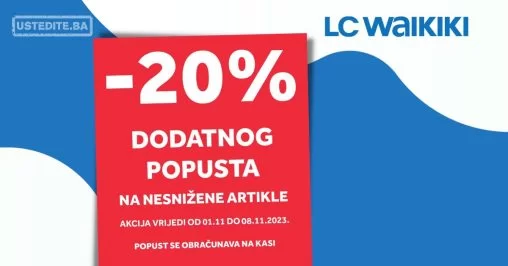 LC Waikiki SNIŽENJE je PRODUŽENO
