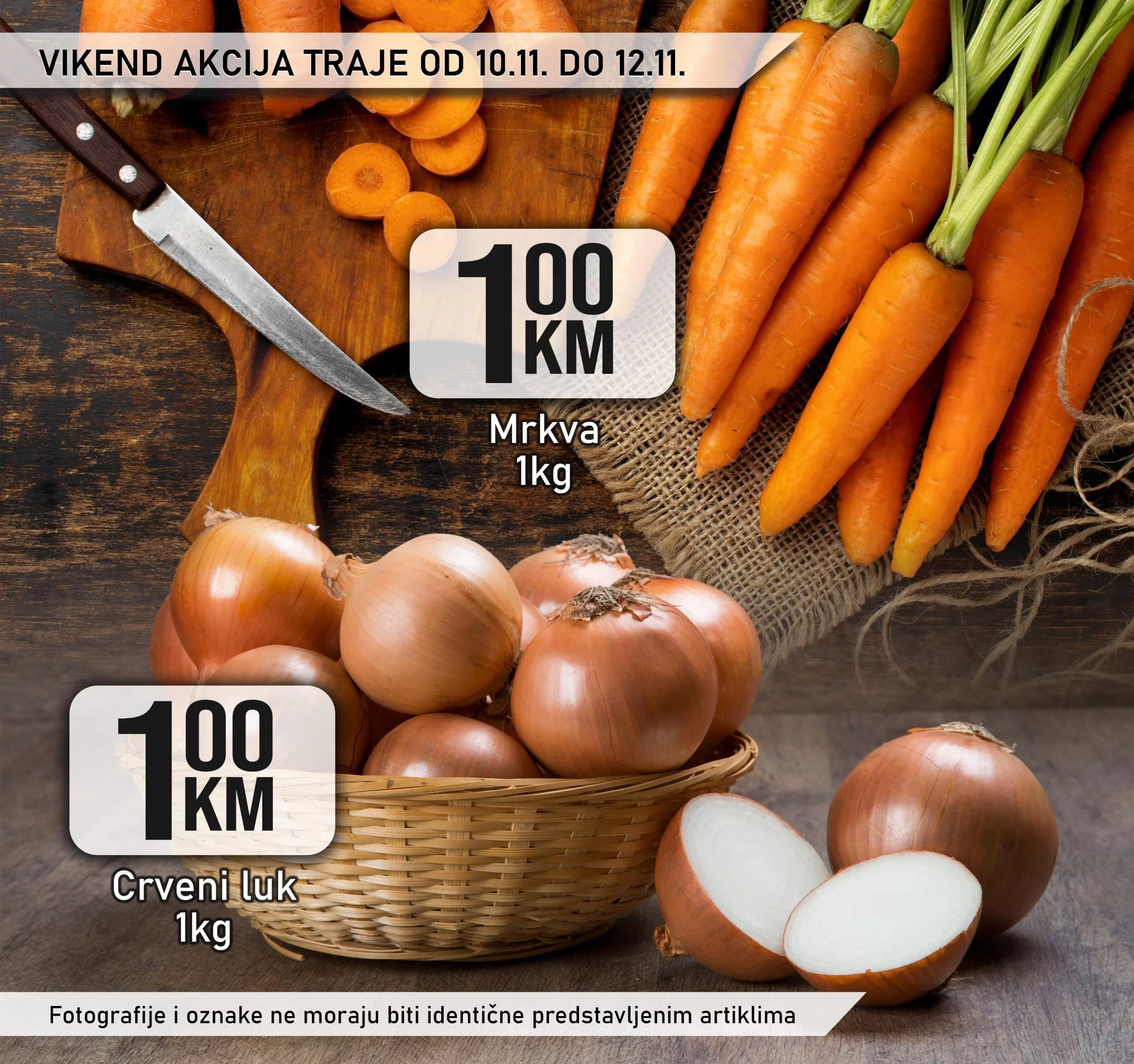 Kort vikend akcija 10-12.11.2023.