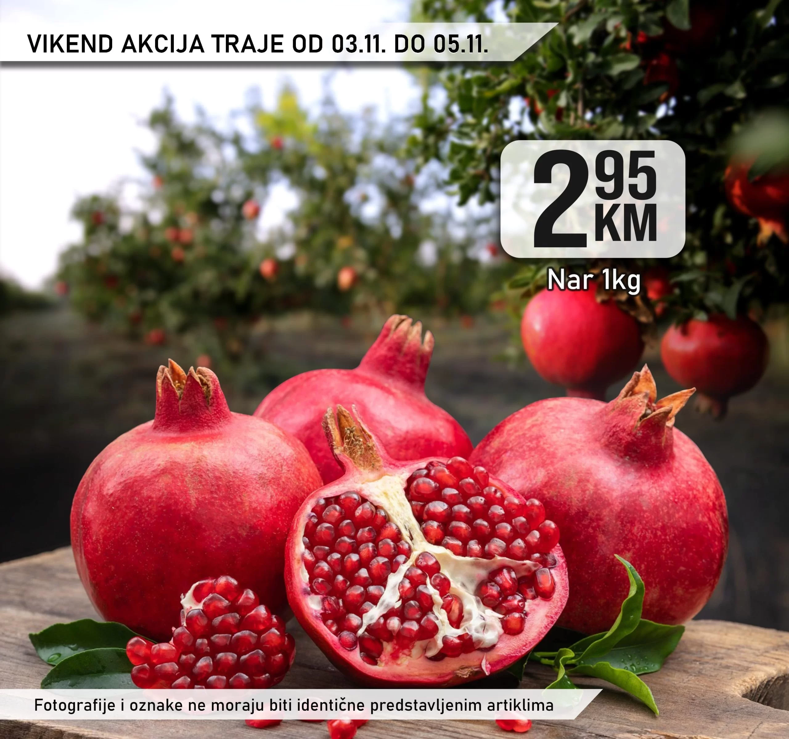 Kort vikend akcija 3-5.11.2023. 