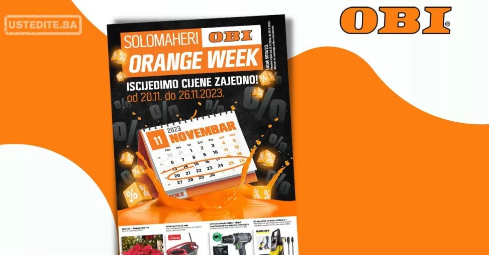 OBI ORANGE WEEK 20-26.11.2023.