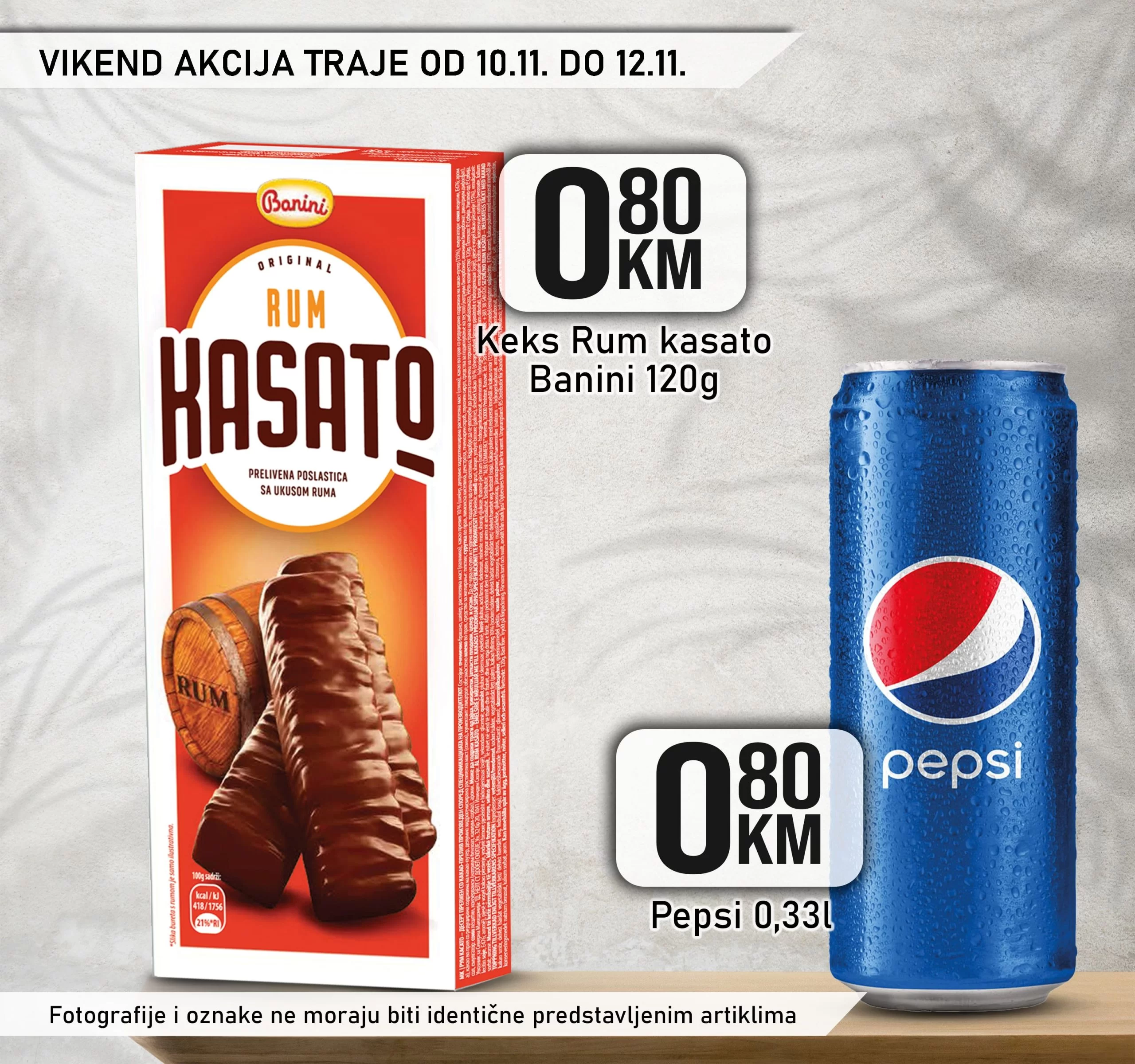 Kort vikend akcija 10-12.11.2023.