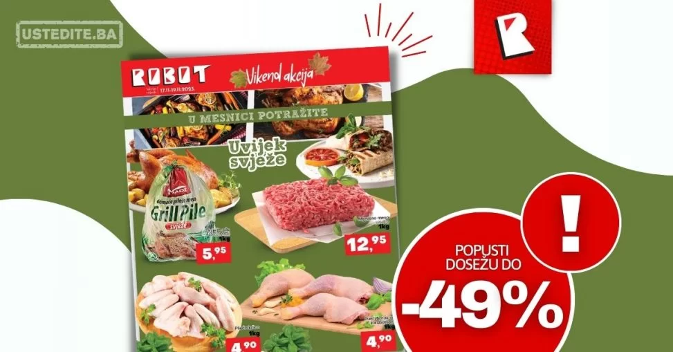 Robot vikend akcija 17-19.11.2023.