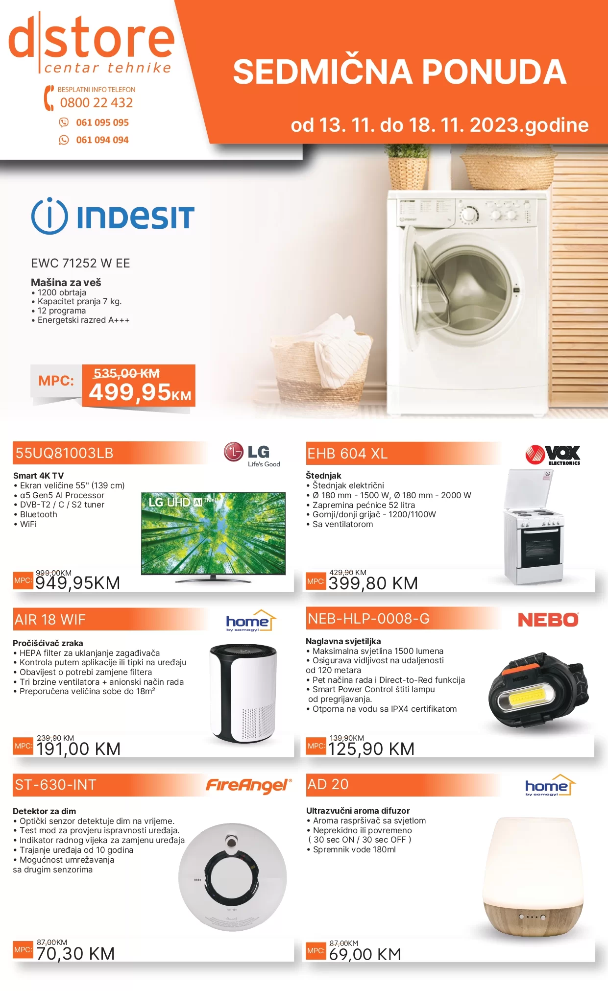 Dstore sedmična akcija 13-18.11.2023. 