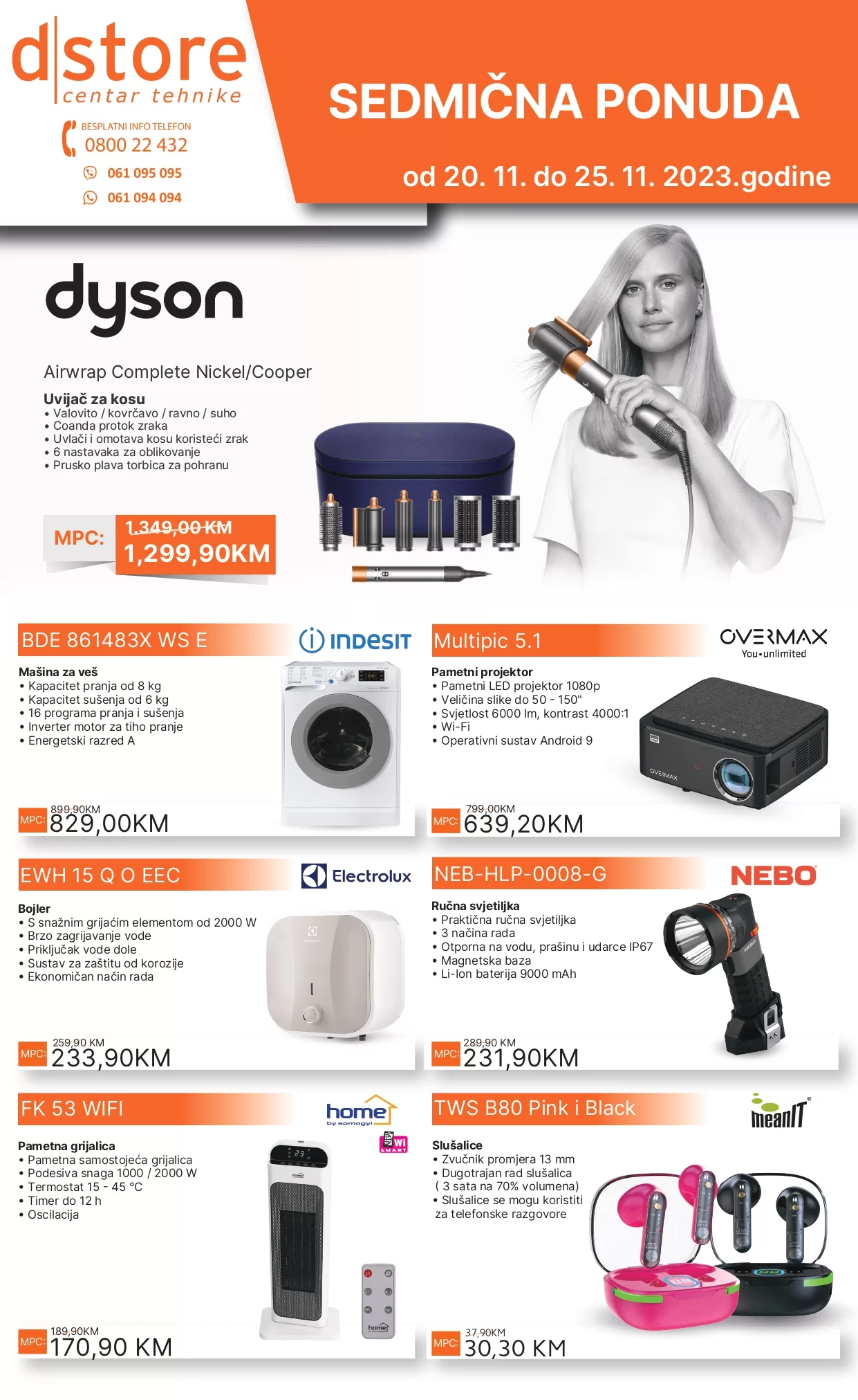 Dstore SEDMIČNA AKCIJA 20-25.11.2023. 