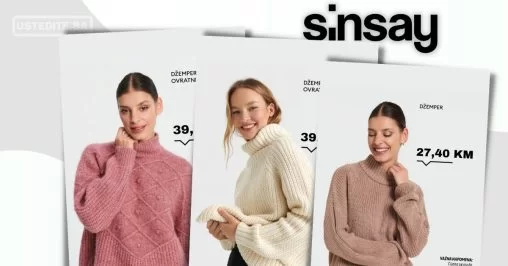 Sinsay DŽEMPERI po SUPER CIJENAMA