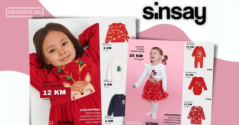 Sinsay ODJEĆA PO SUPER CIJENAMA