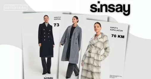 Sinsay TOPLI KAPUTI