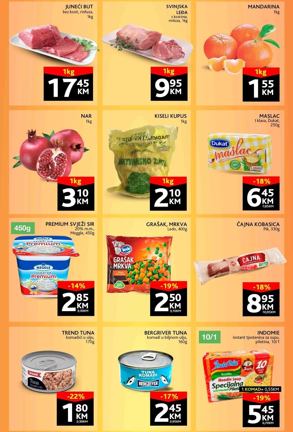 Konzum vikend akcija 2-5.11.2023.