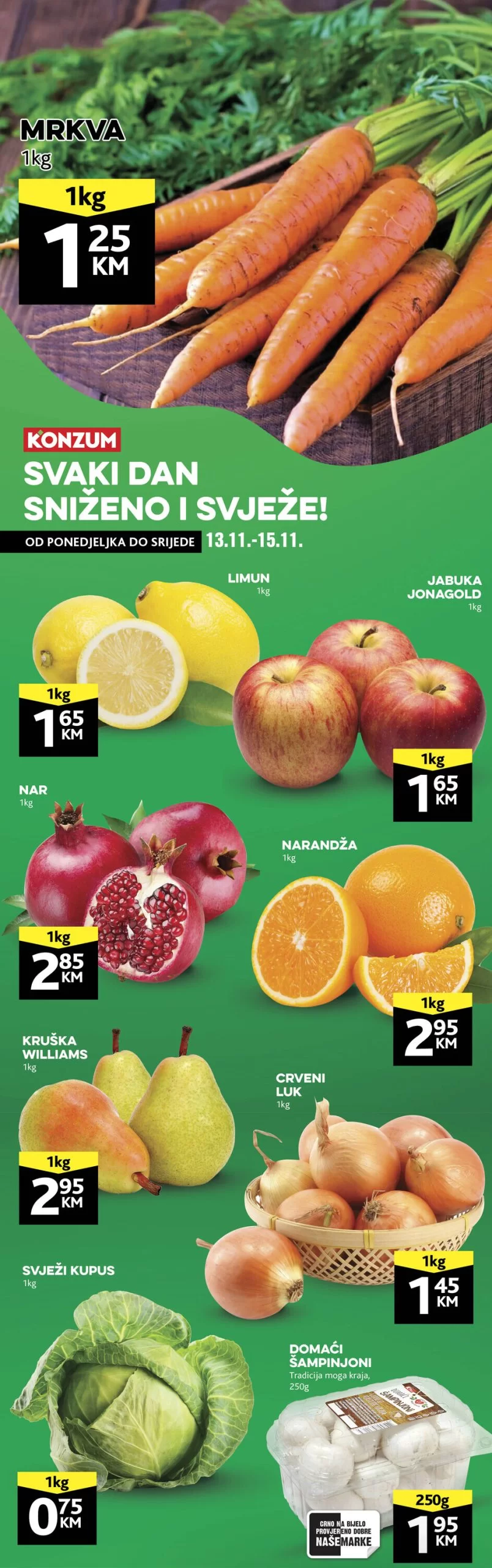 Konzum SVJEZA PONUDA