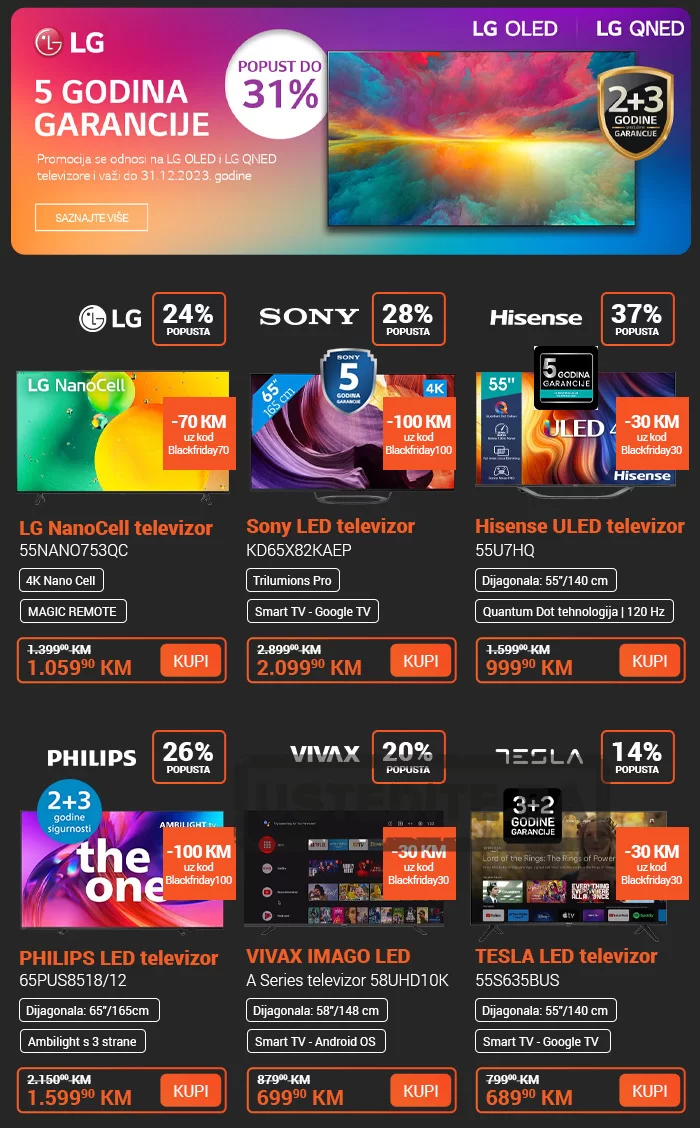 Ekupi BLACK FRIDAY / Ekupi CRNI PETAK