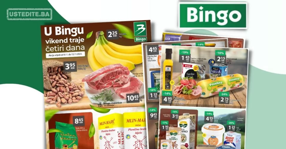 Bingo vikend akcija 9-12.11.2023.