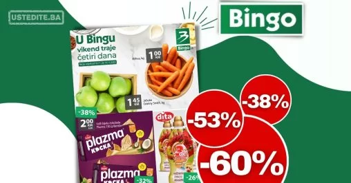 Bingo vikend akcija 16-19.11.2023.