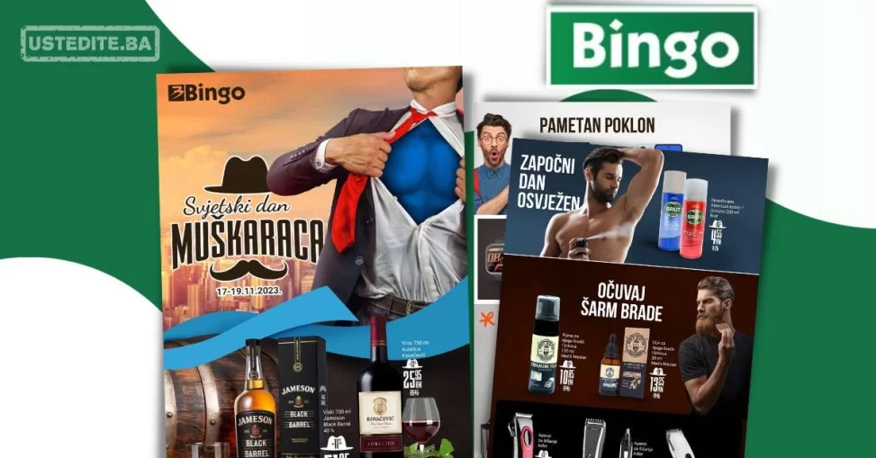 Bingo katalog SVJETSKI DAN MUŠKARACA - akcija 17-19.11.2023.