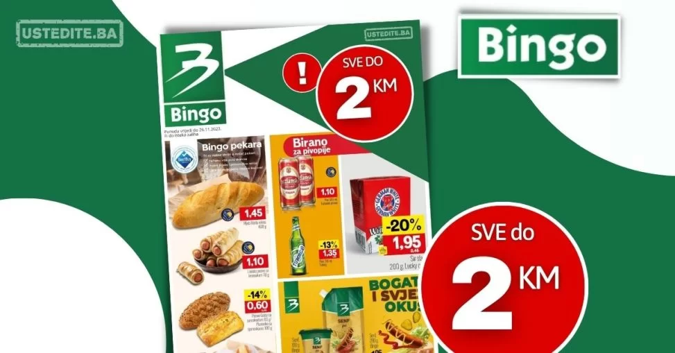 Bingo SVE DO 2 KM