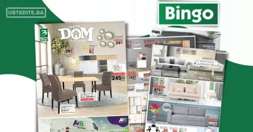 Bingo NAMJEŠTAJ "Sve za dom" - 22.11.2023-8.1.2024.