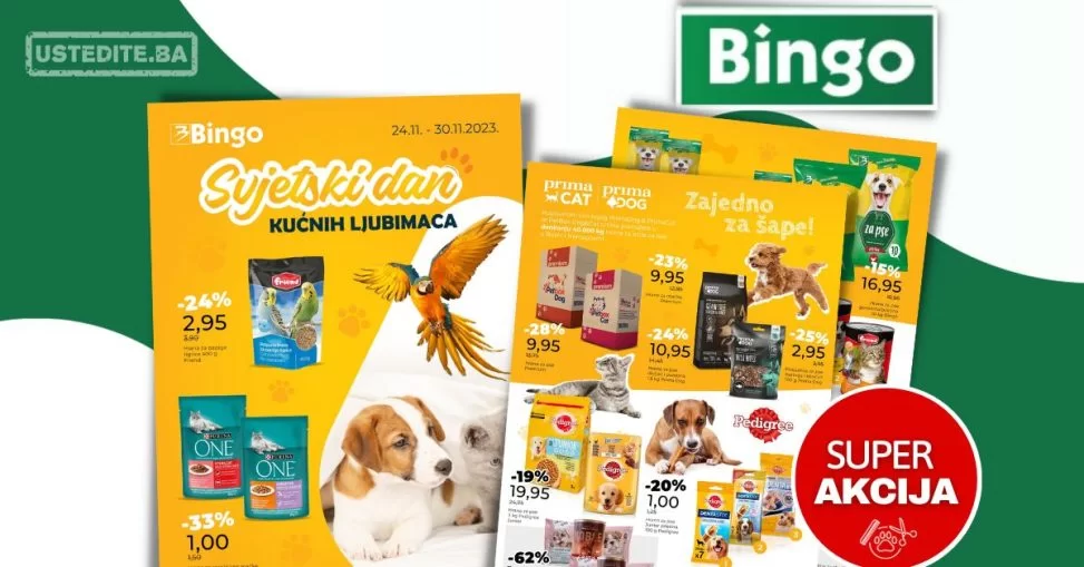 Bingo katalog KUĆNI LJUBIMCI 24-30.11.2023.