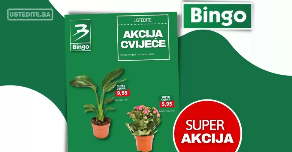 Bingo akcija cvijece