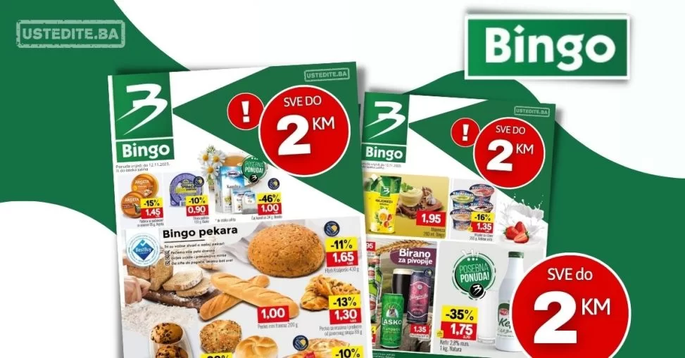 Bingo SVE DO 2 KM