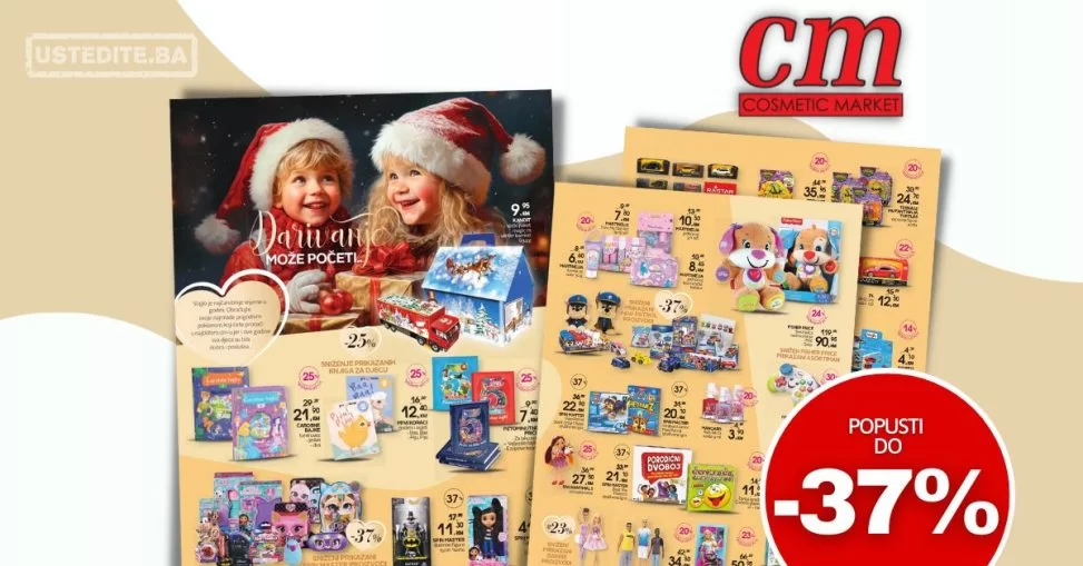 CM katalog ČAROLIJA DARIVANJA - sniženje do 8.12.2023.