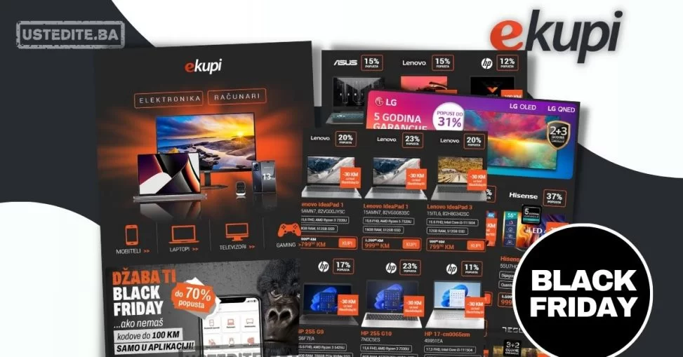 Ekupi BLACK FRIDAY / Ekupi CRNI PETAK