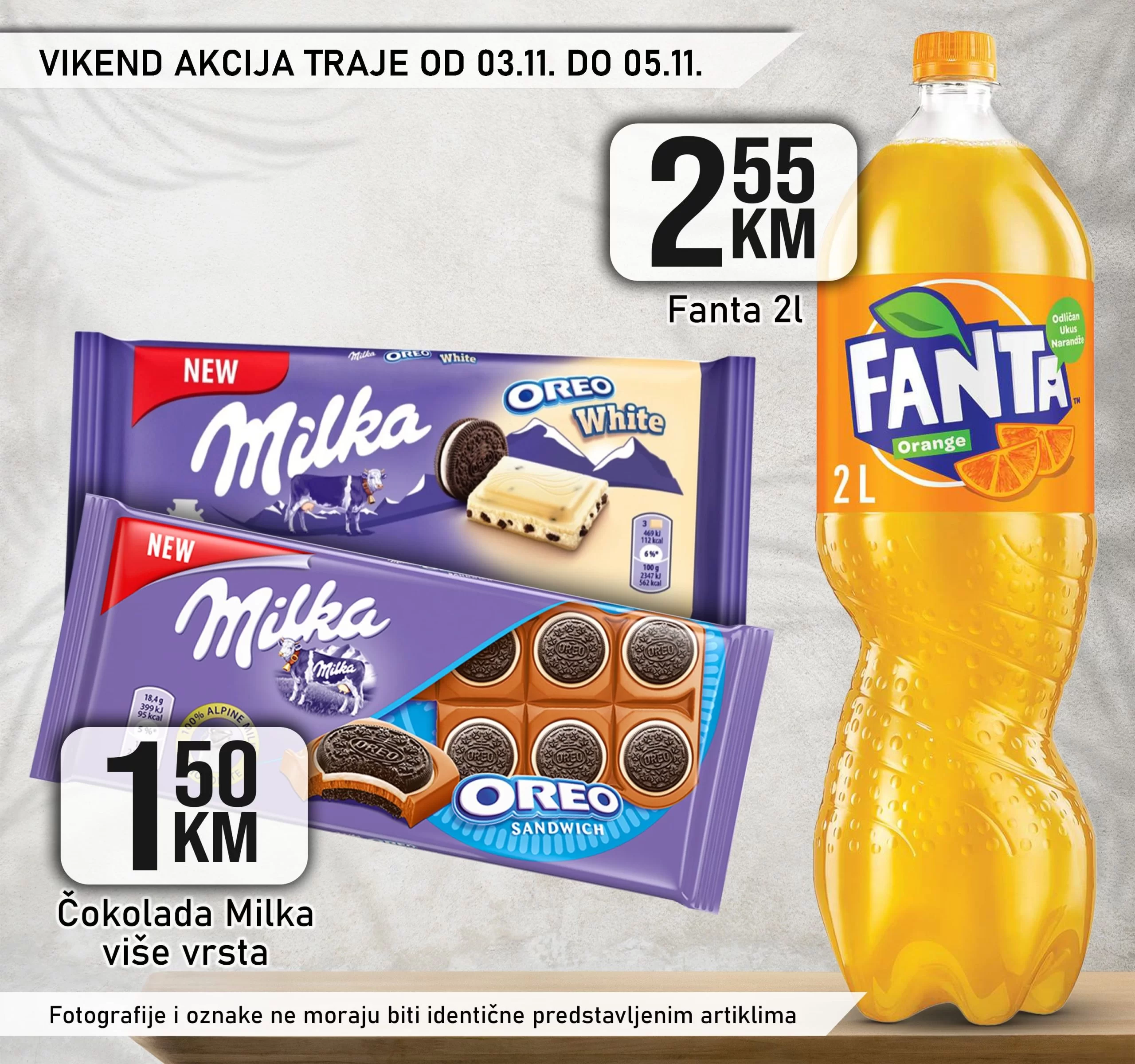 Kort vikend akcija 3-5.11.2023. 