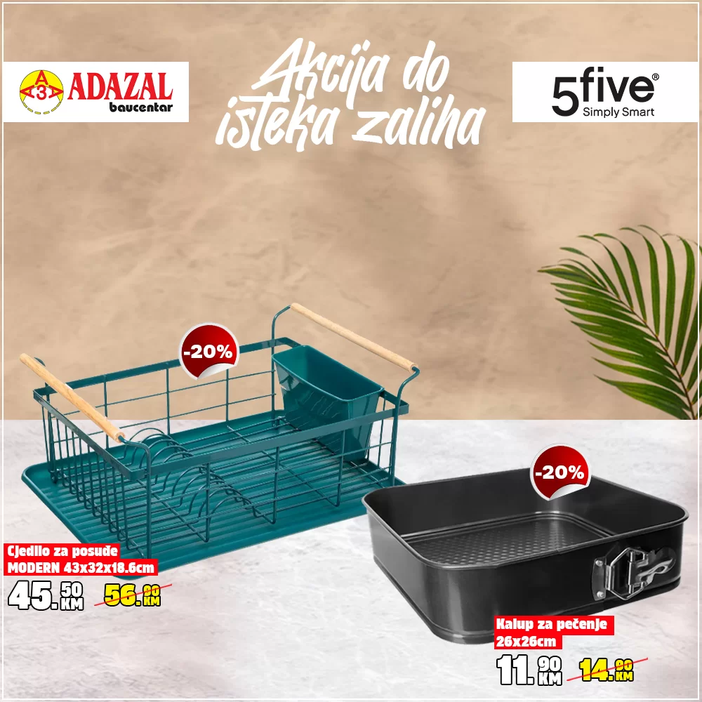 Adazal akcija do isteka zaliha 5five 
