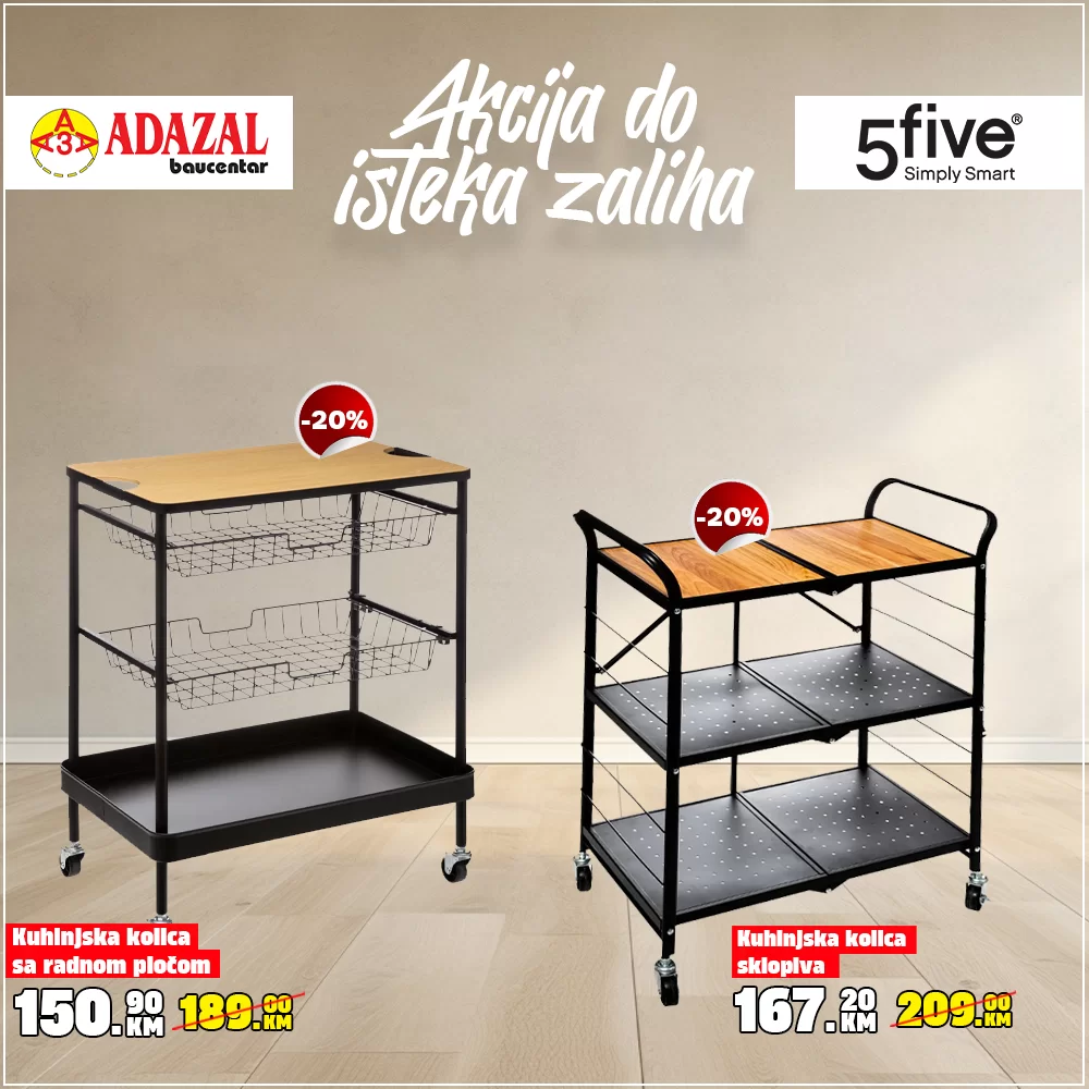 Adazal akcija do isteka zaliha 5five 