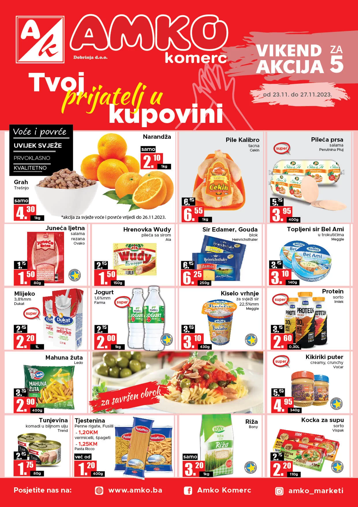 Amko vikend akcija 23-27.11.