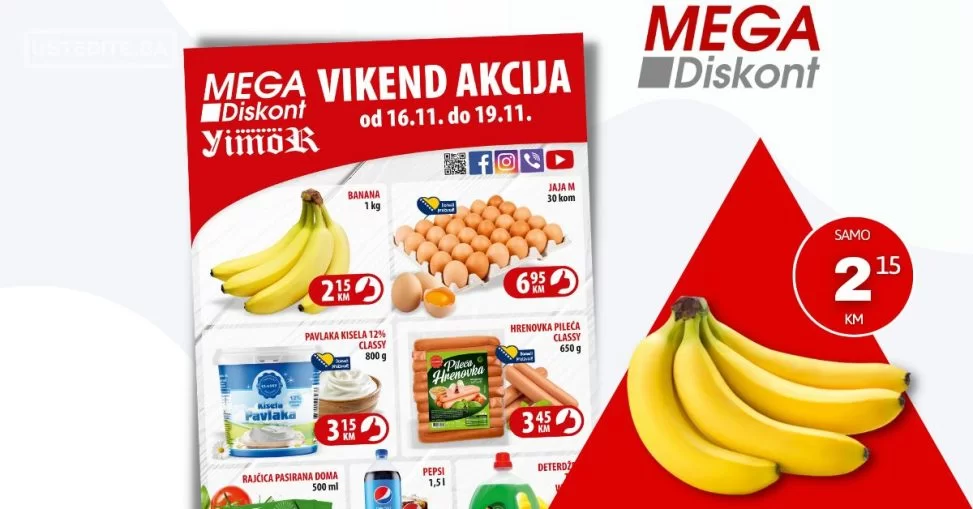 Mega Diskont vikend akcija 16-19.11.2023.