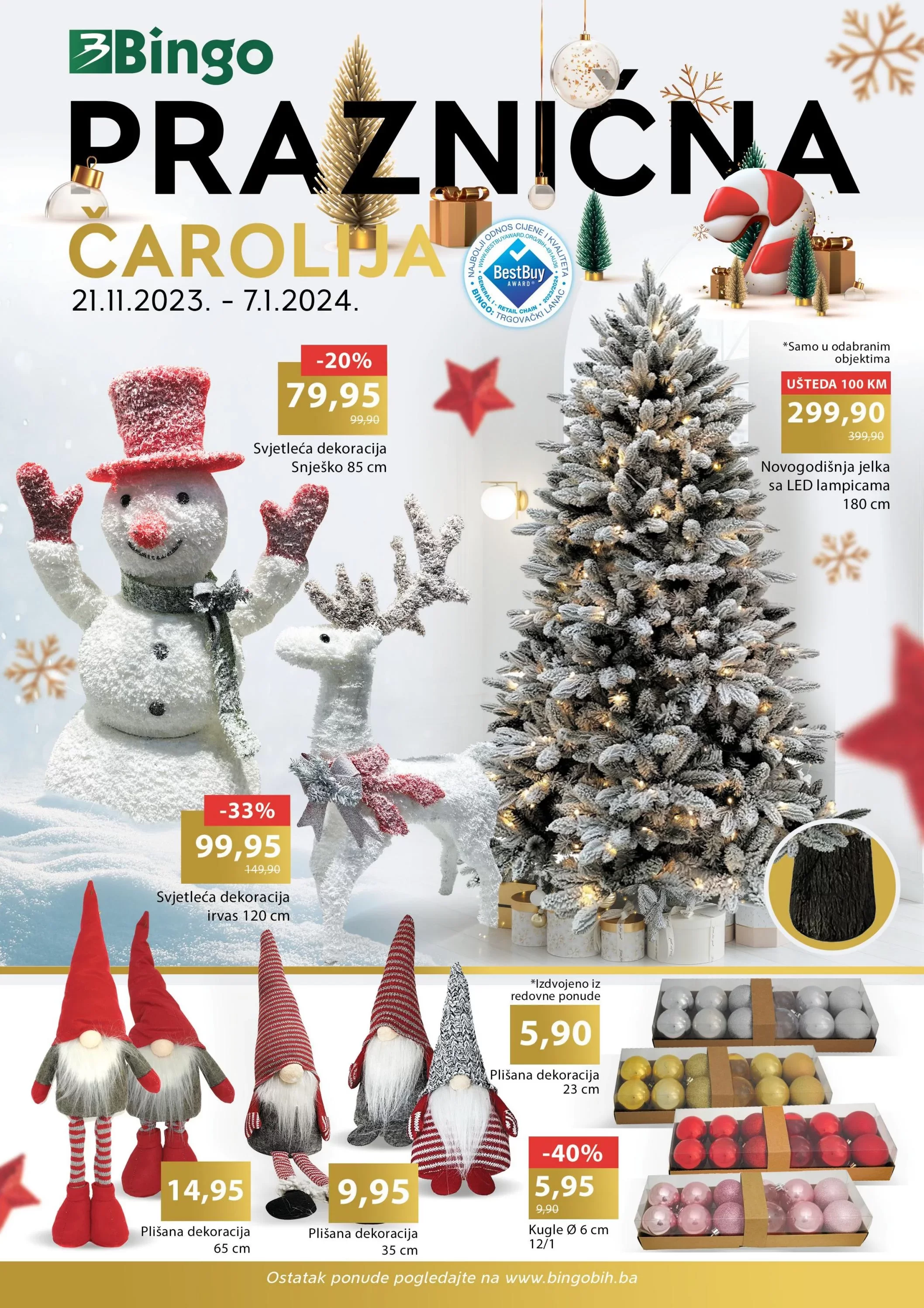 Bingo katalog Praznična čarolija | 21.11-7.1.2024.