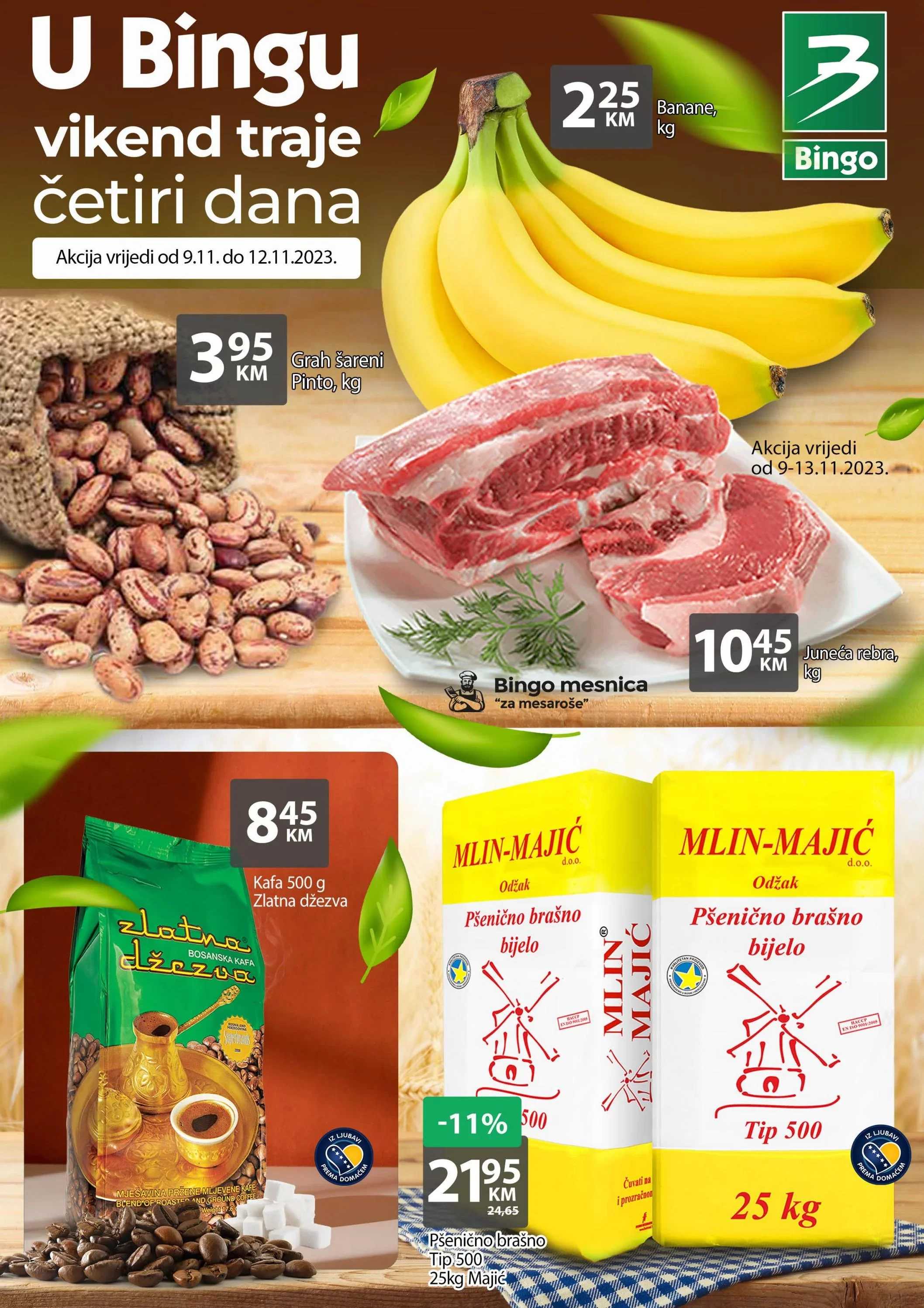 Bingo vikend akcija 9-12.11.2023.