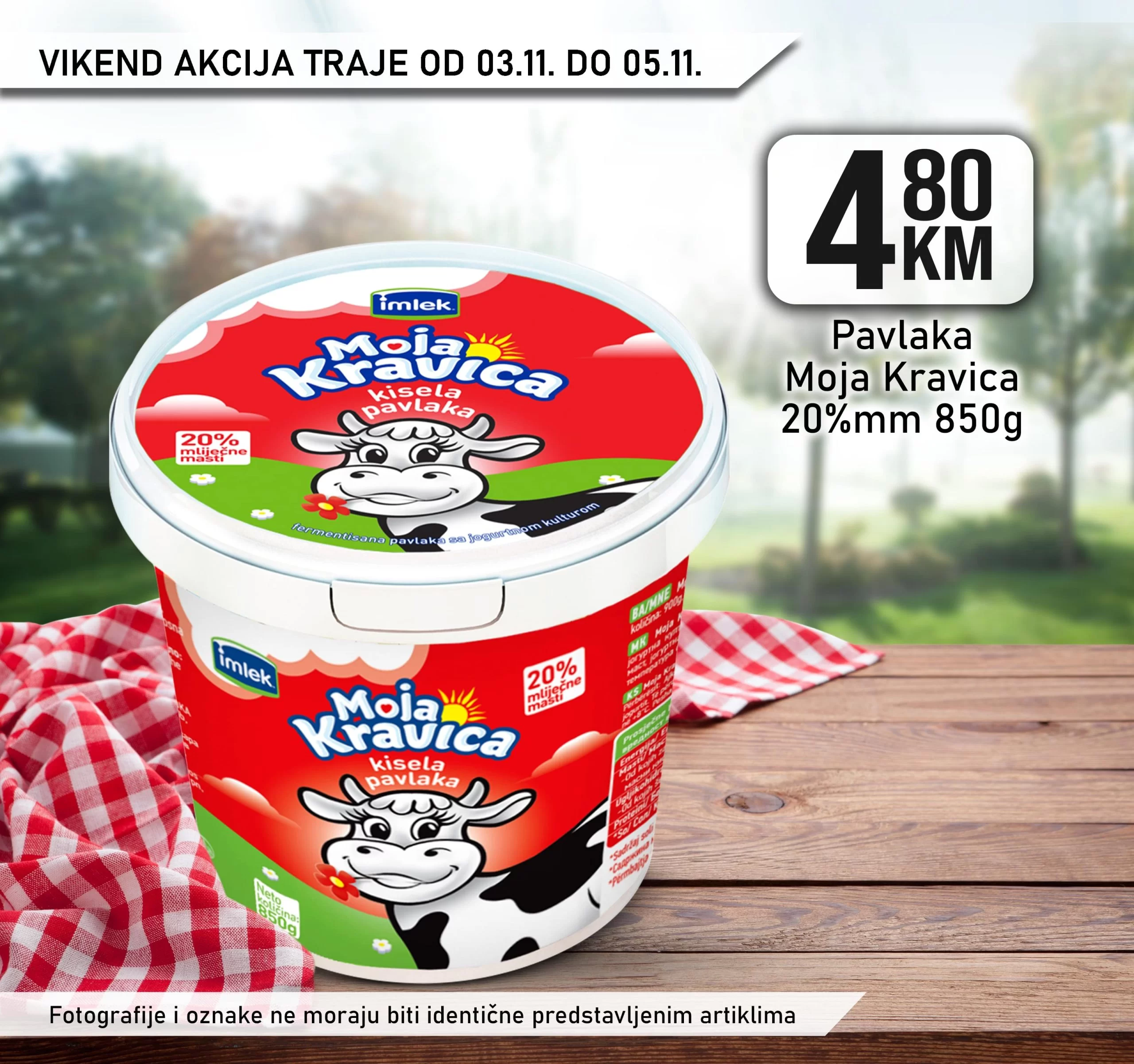 Kort vikend akcija 3-5.11.2023. 