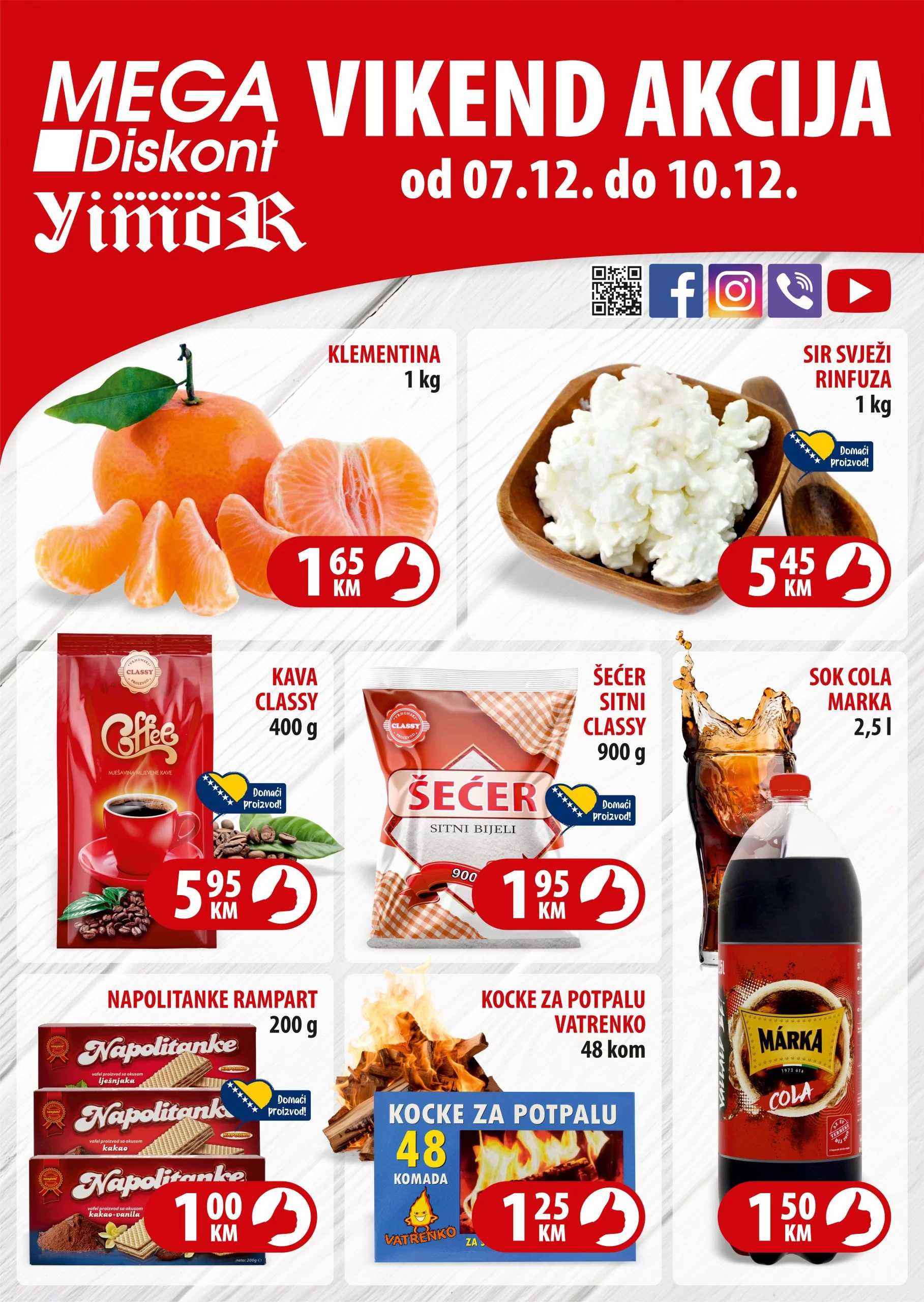 Mega Diskont vikend akcija 7-10.12.2023.