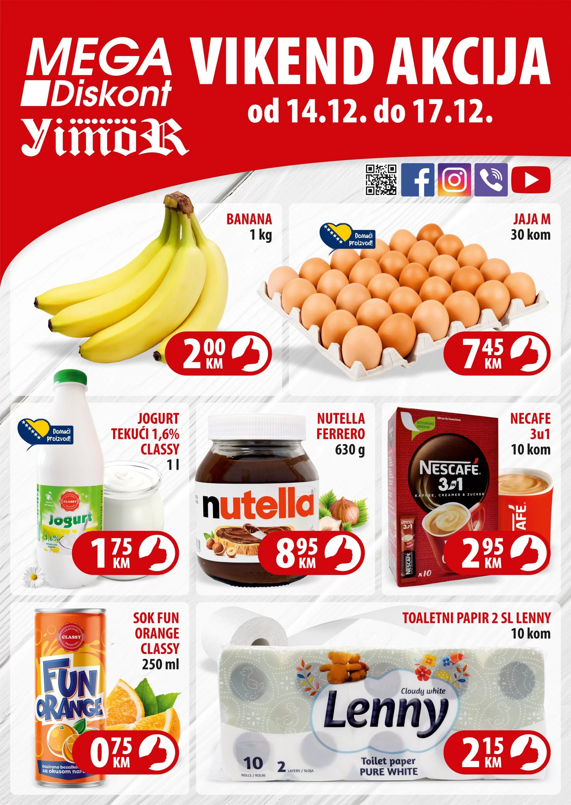 Mega Diskont vikend akcija 14-17.12.2023. 