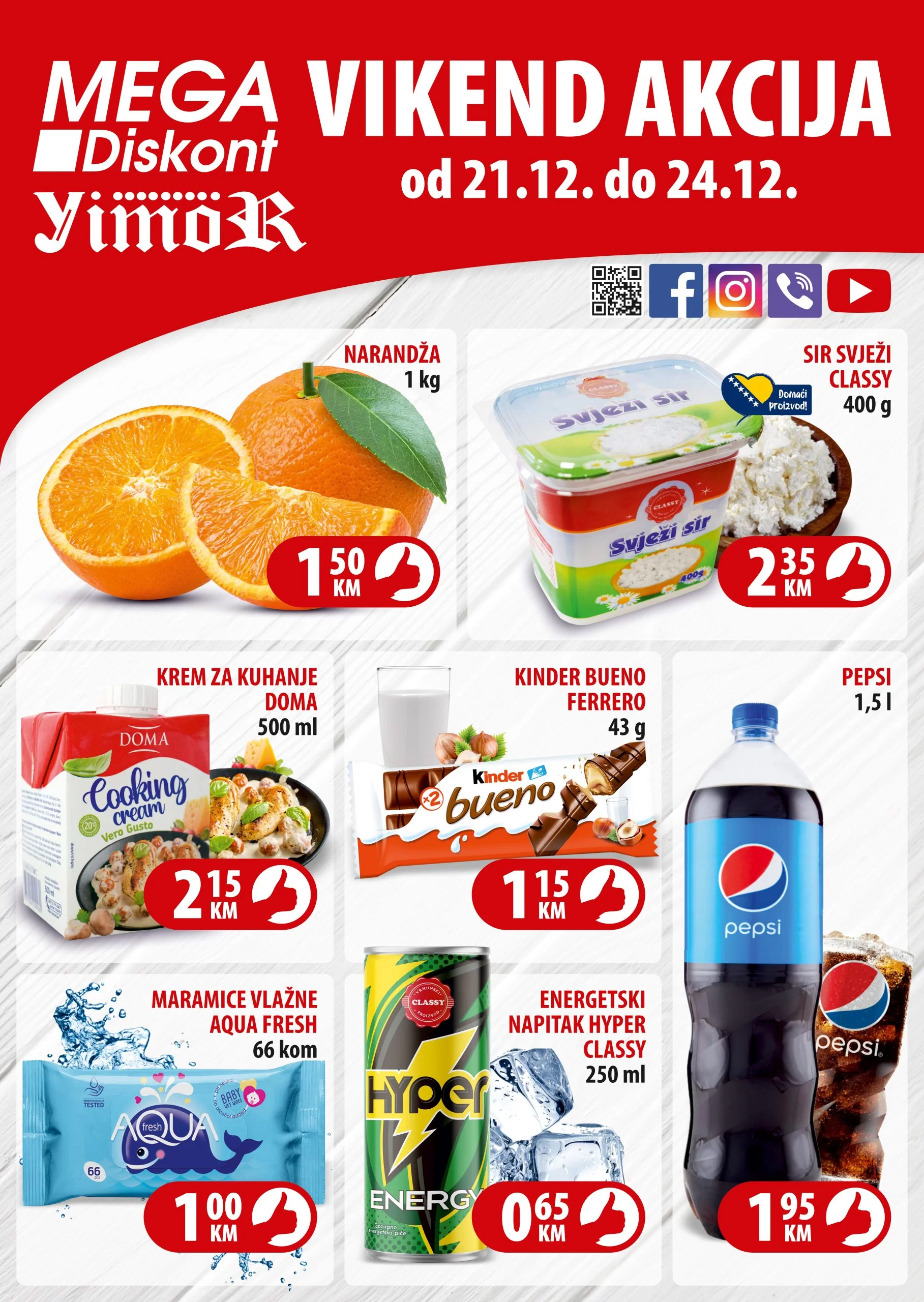 Mega Diskont vikend akcija 21-24.12.2023.