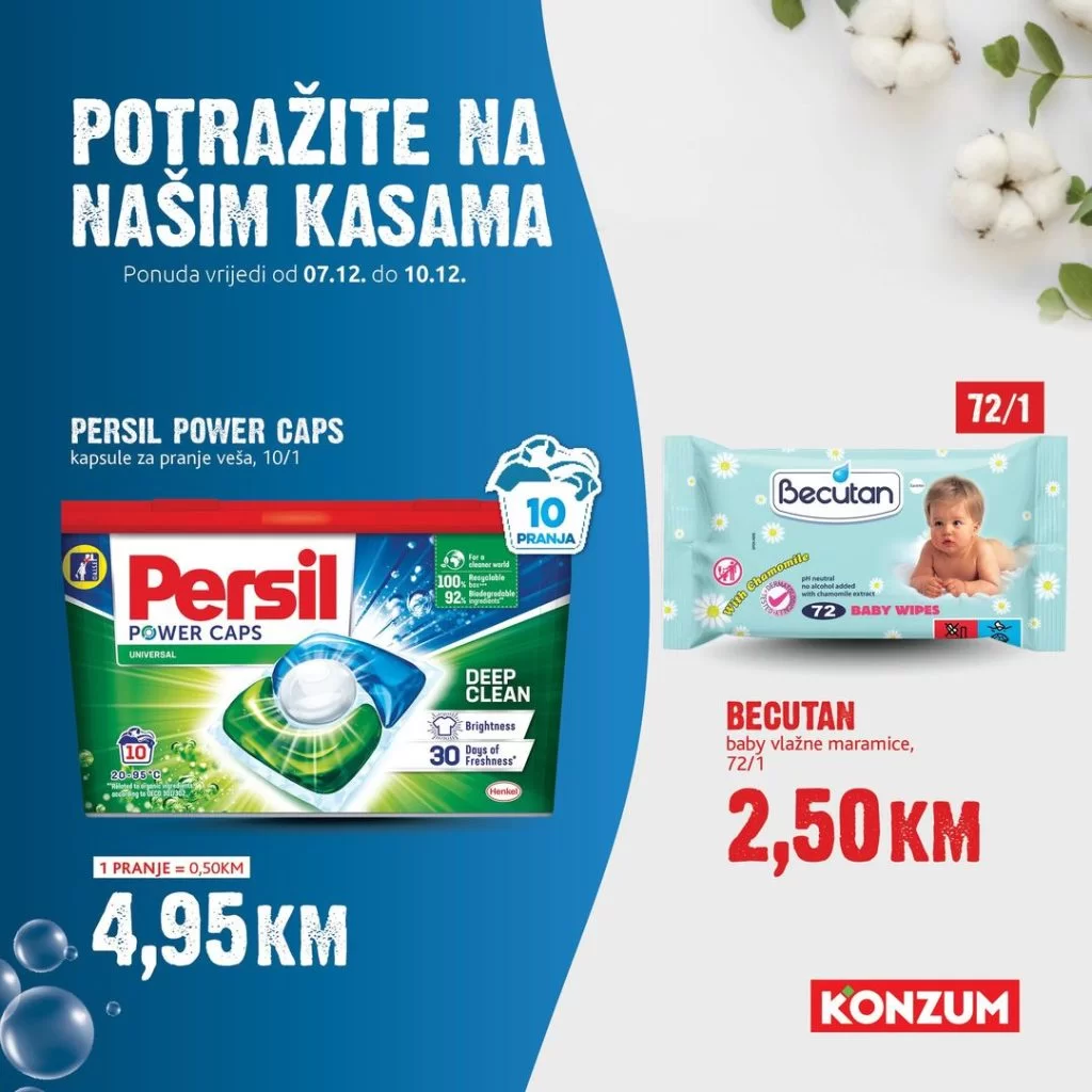 Konzum AKCIJA NA KASAMA