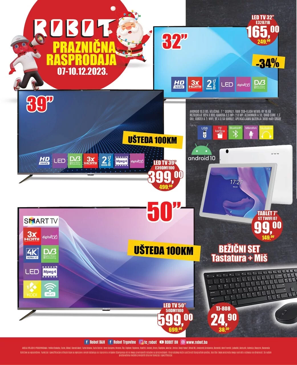 Robot akcija TEHNIKA 7-10.12.2023.