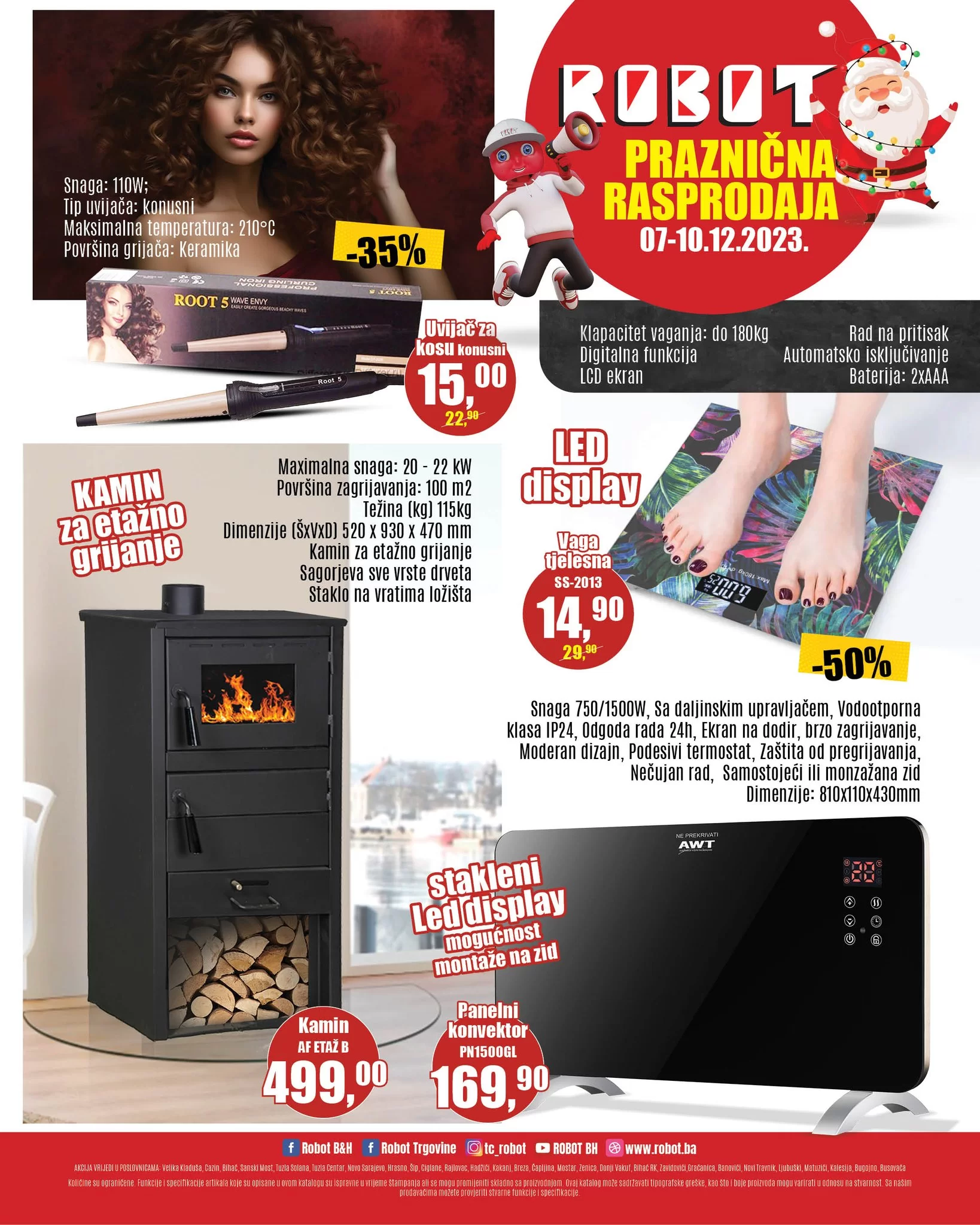 Robot akcija TEHNIKA 7-10.12.2023.