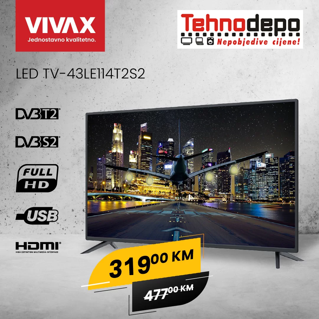 Tehnodepo akcija televizora