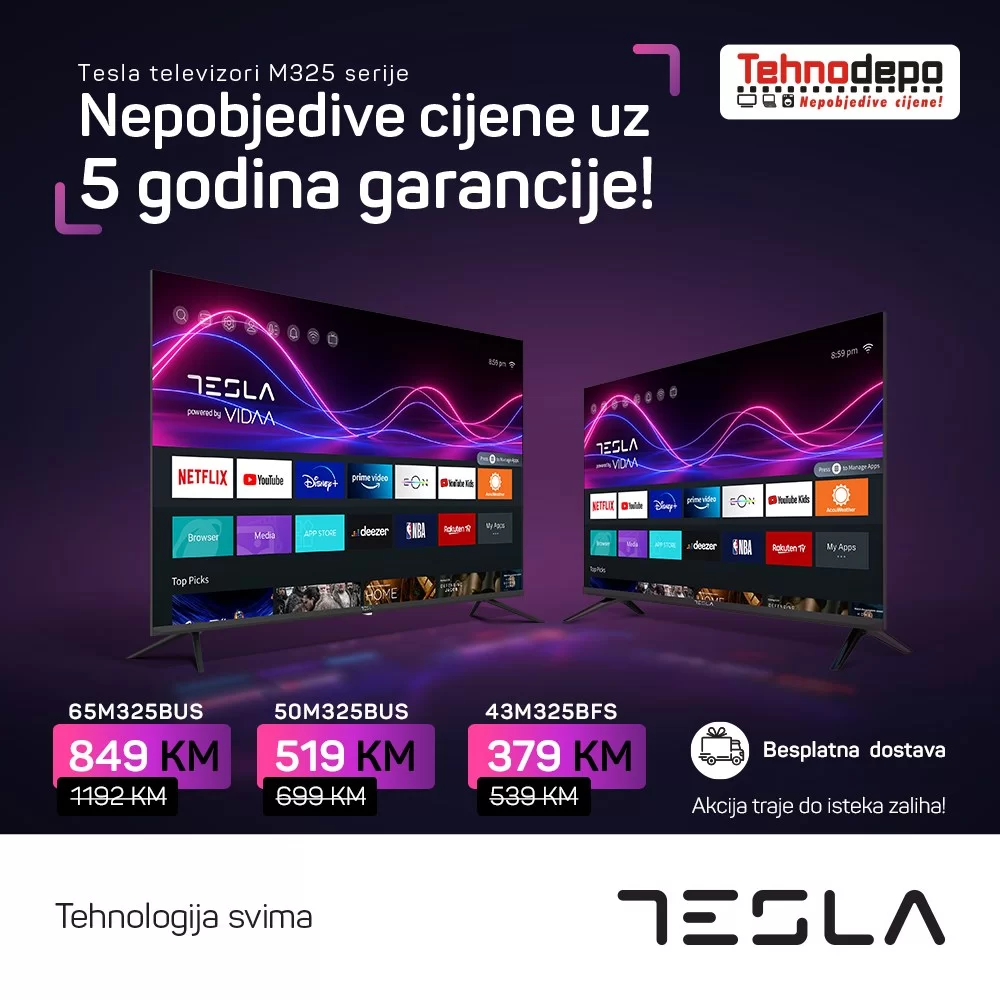 Tehnodepo akcija televizora