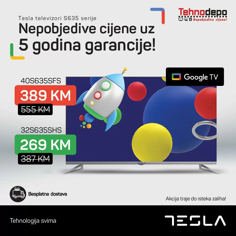 Tehnodepo akcija televizora