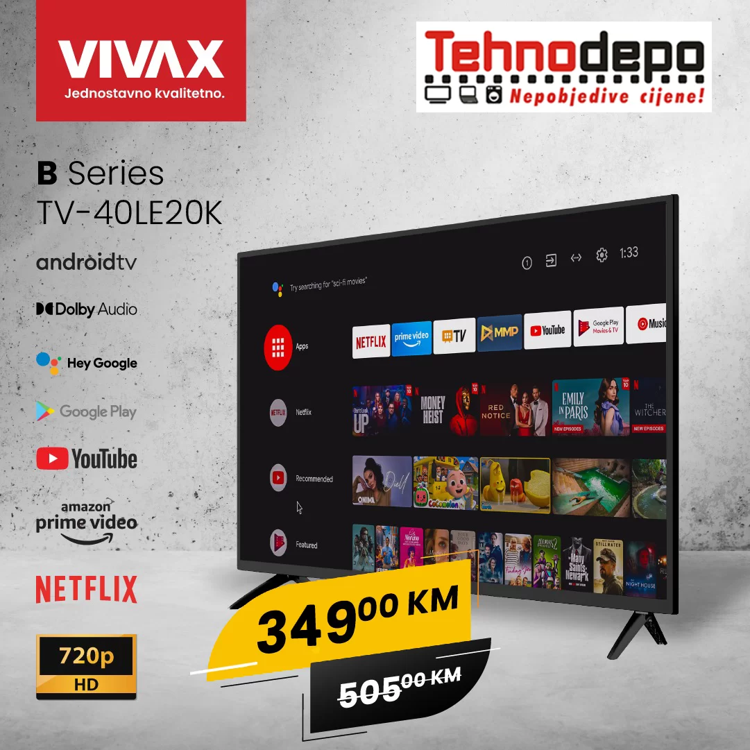 Tehnodepo akcija televizora