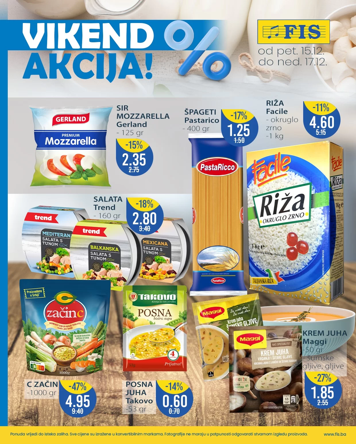 Fis vikend akcija 15-17.12.2023.