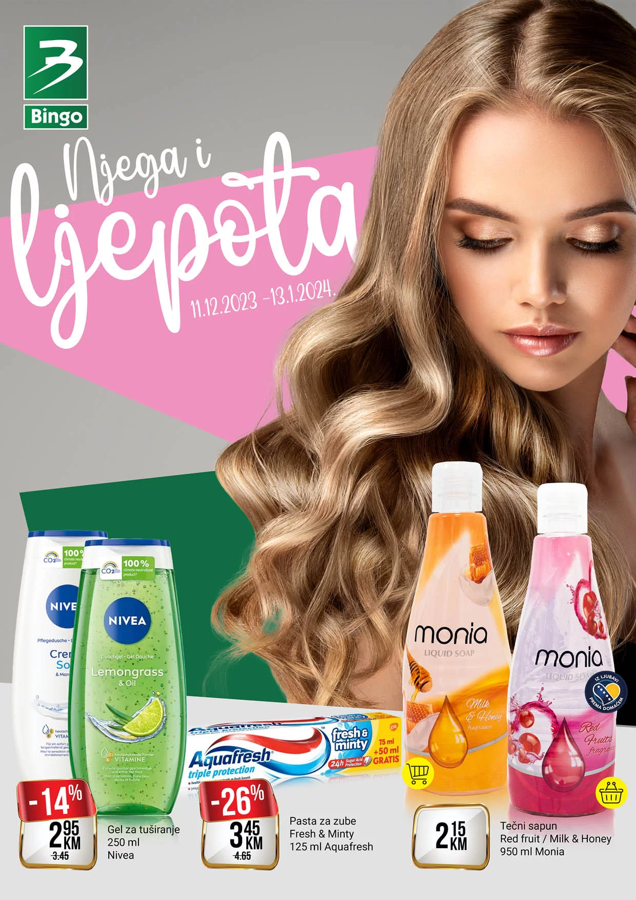 Bingo katalog NJEGA I LJEPOTA 11.12.2023-13.1.2024.