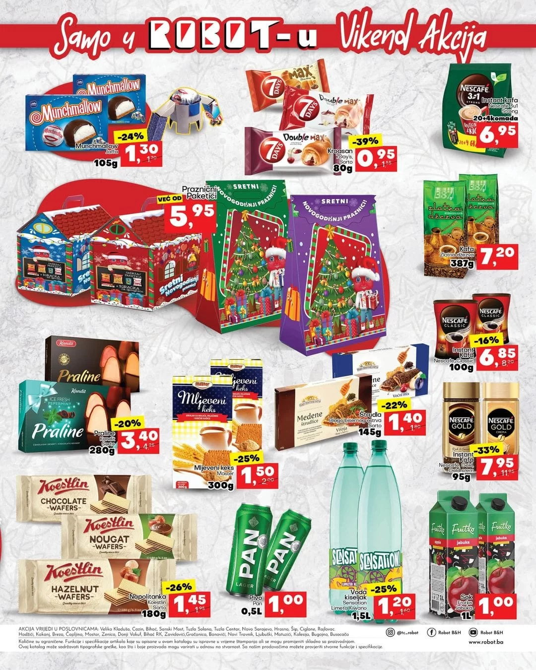 Robot vikend akcija 14-17.12.2023.